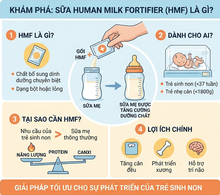 Sua HMF Human Milk Fortifier La Gi